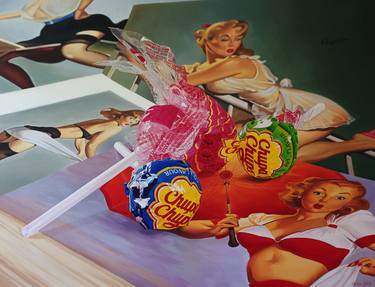 Print of Realism Comics Paintings by Christophe Daras