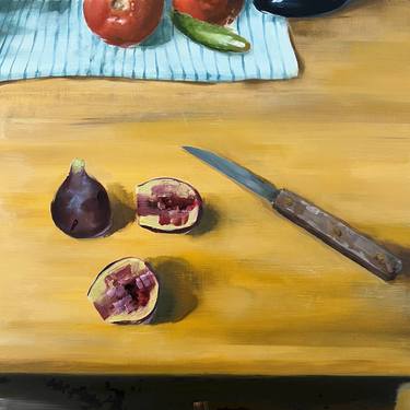 Original Expressionism Food Paintings by Matthew Clarke Davis