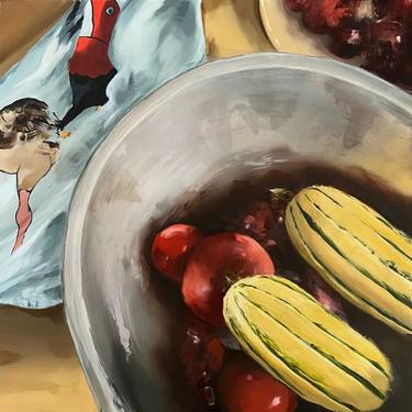 Original Realism Food Paintings by Matthew Clarke Davis