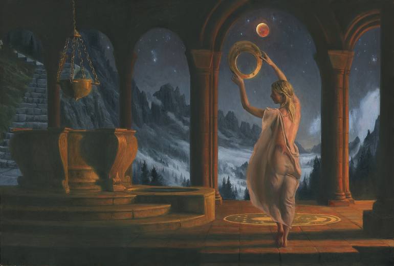 Original Figurative Other Painting by Douglas Girard