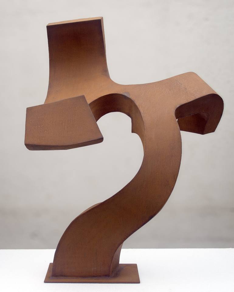 Original Cubism Abstract Sculpture by Roberto Canduela