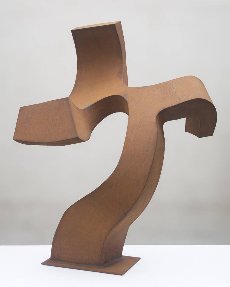 Original Cubism Abstract Sculpture by Roberto Canduela