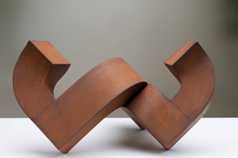 Original Minimalism Abstract Sculpture by Roberto Canduela