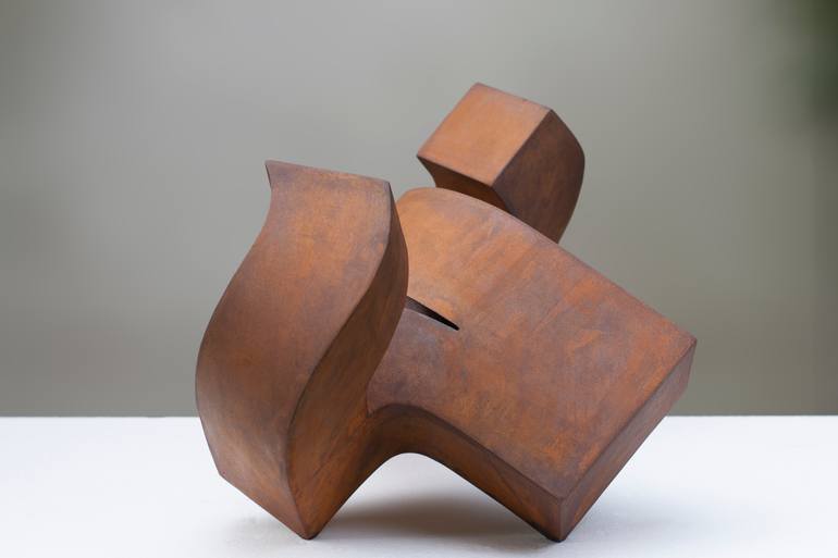 Original Minimalism Abstract Sculpture by Roberto Canduela