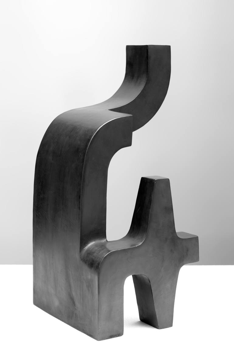 Original Bauhaus Abstract Sculpture by Roberto Canduela