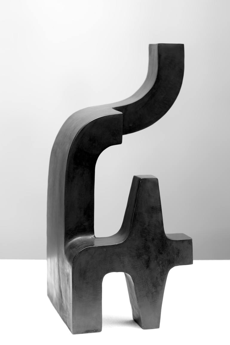Original Bauhaus Abstract Sculpture by Roberto Canduela