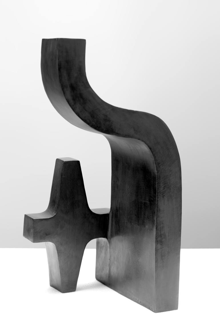 Original Bauhaus Abstract Sculpture by Roberto Canduela