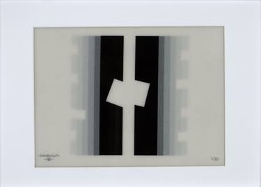 Original Minimalism Abstract Printmaking by Roberto Canduela