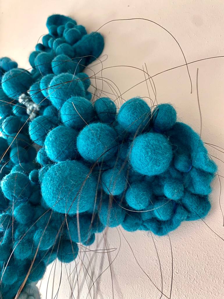 Original Abstract Nature Sculpture by Sonja Cabalt