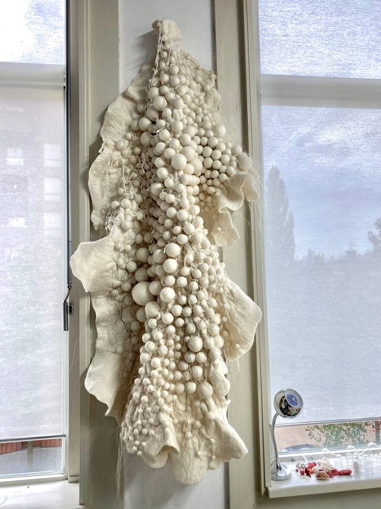 Original Abstract Expressionism Nature Sculpture by Sonja Cabalt