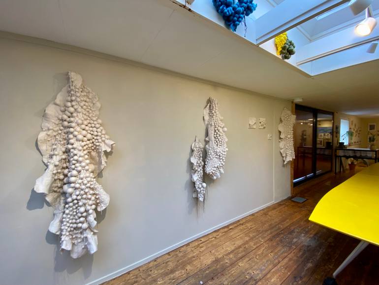 Original Abstract Expressionism Nature Sculpture by Sonja Cabalt