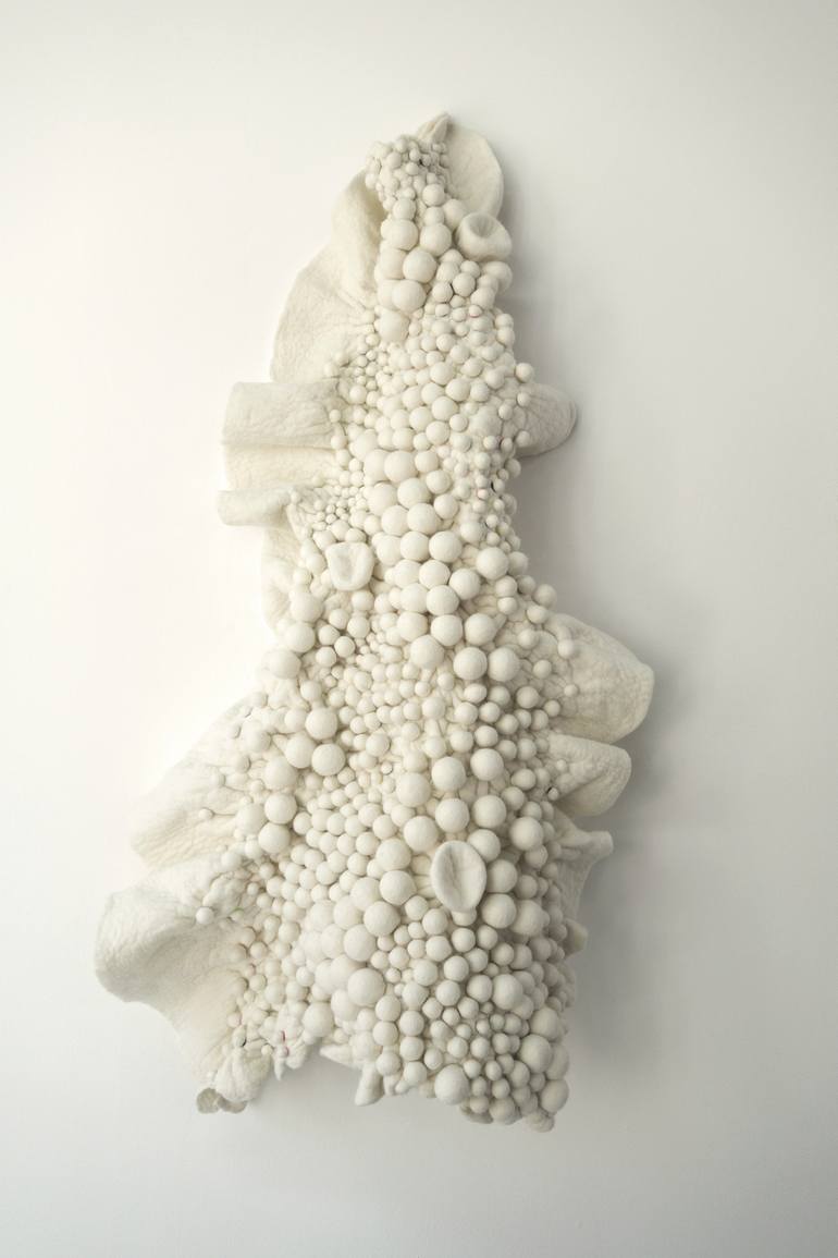 Original Abstract Nature Sculpture by Sonja Cabalt