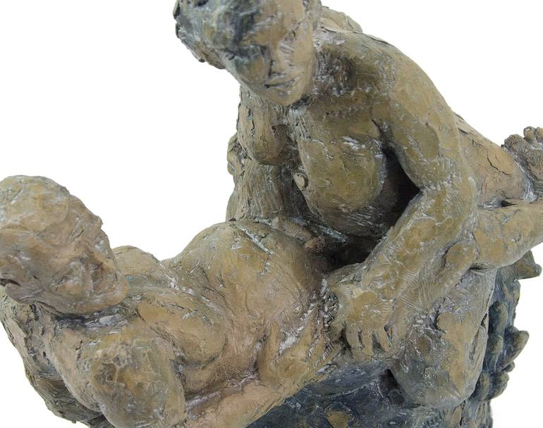 Original Expressionism Erotic Sculpture by Ramon Pons