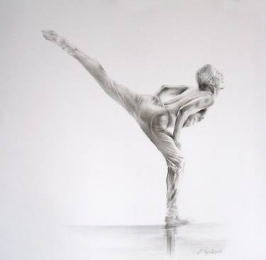 Original Realism Performing Arts Drawings by Liman Gjakova