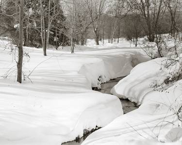 Small Stream in Winter, Medium Format Film thumb