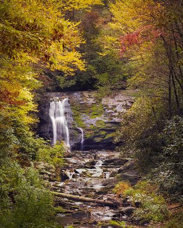 Meig's Falls in an Autumn Frame, Medium Format Film thumb