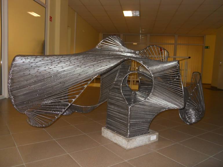 Original Modernism Abstract Sculpture by ŽIlvinas GaižAuskas
