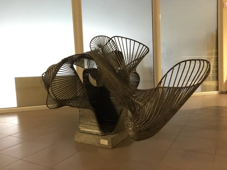 Original Modernism Abstract Sculpture by ŽIlvinas GaižAuskas