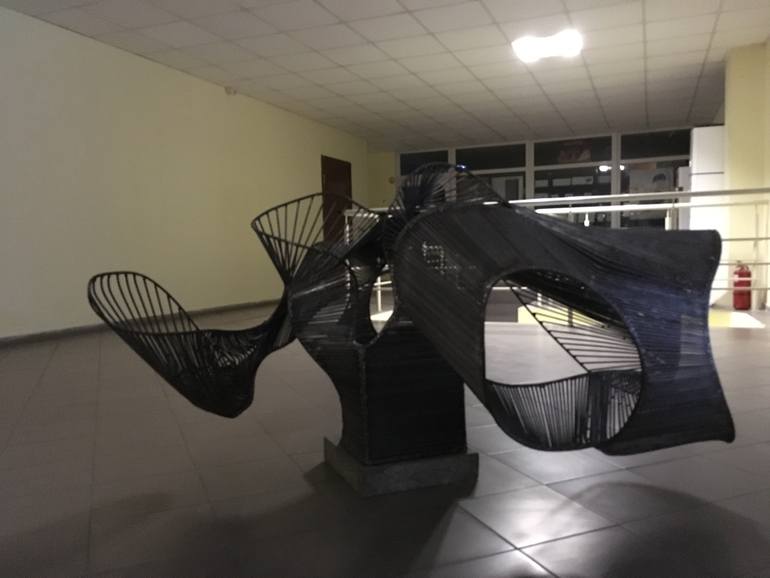 Original Modernism Abstract Sculpture by ŽIlvinas GaižAuskas