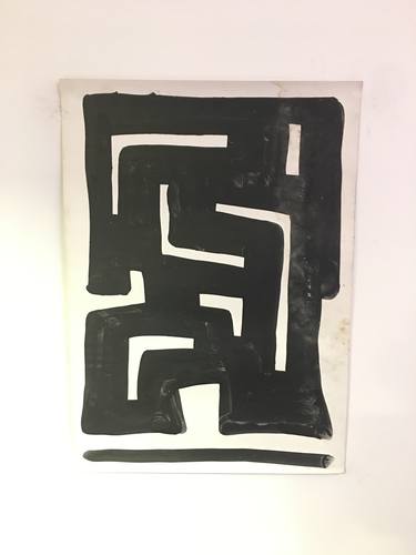 Original Abstract Drawings by Žilvinas Gaižauskas