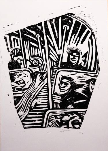 Print of Erotic Printmaking by Marcus Bagge