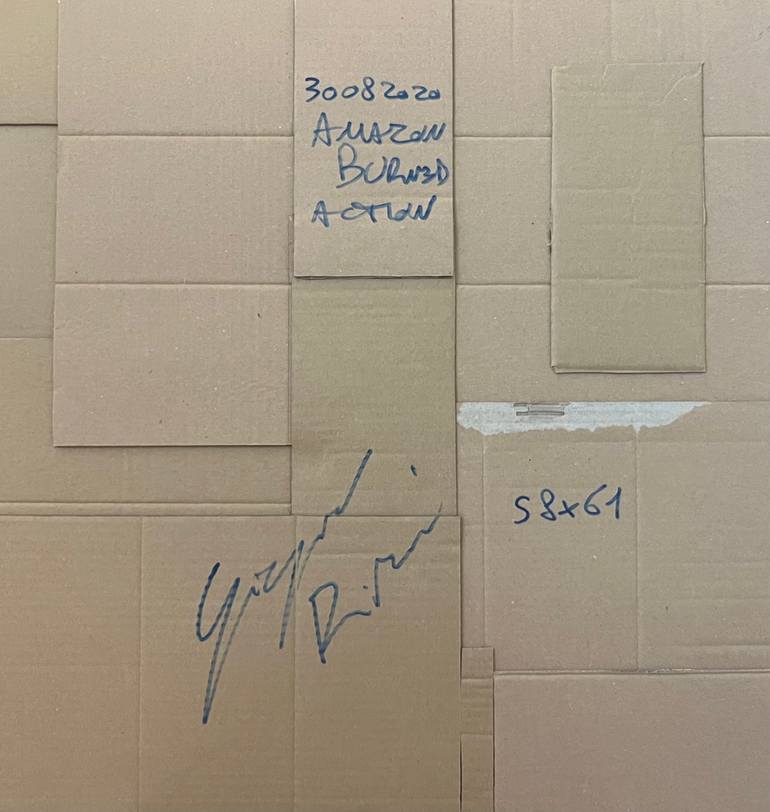 Original Modernism Abstract Painting by Giorgio Rizzi