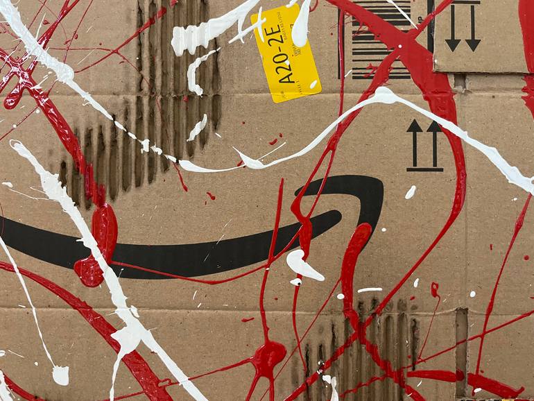 Original Modernism Abstract Painting by Giorgio Rizzi