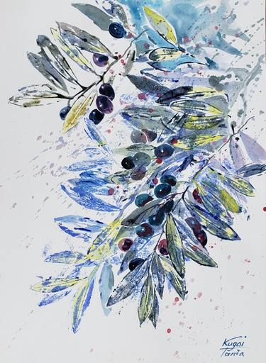 Original Fine Art Botanic Paintings by Tania Kugai