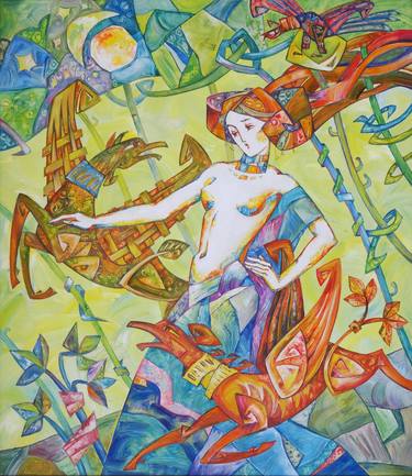 Print of Fantasy Paintings by Tania Kugai