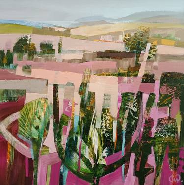Print of Landscape Paintings by Celia Wilkinson