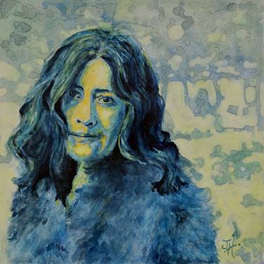 Saatchi Art Artist Joanne Harrill; Paintings, “"Self in Sapphire: Moments Captured"” #art