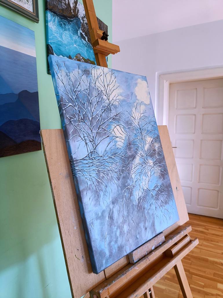 Original Contemporary Nature Painting by Livia-Doina Stanciu