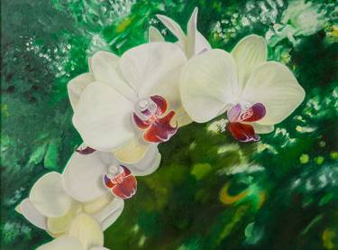 Original Floral Paintings by Livia-Doina Stanciu