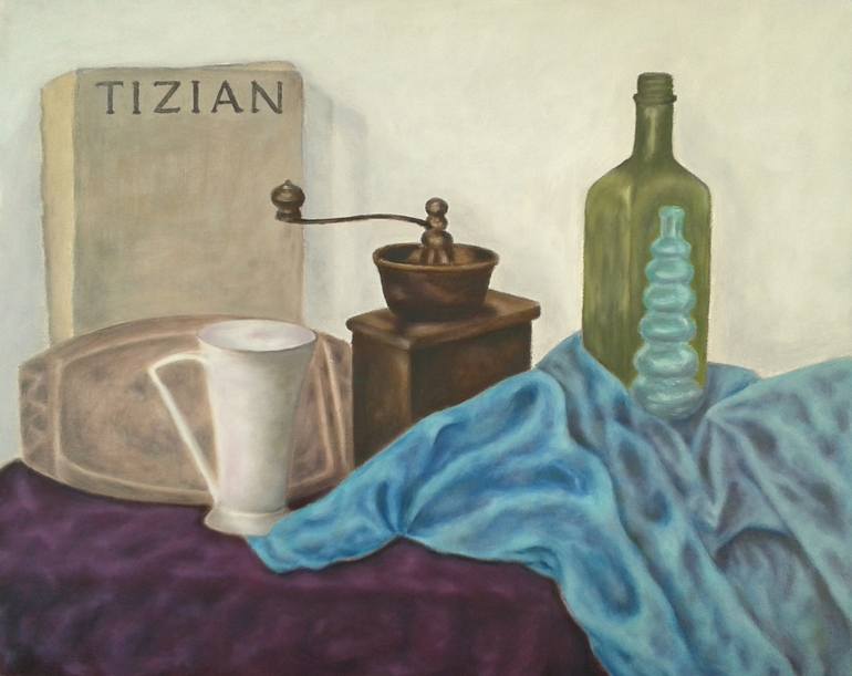 Original Food & Drink Painting by Livia-Doina Stanciu