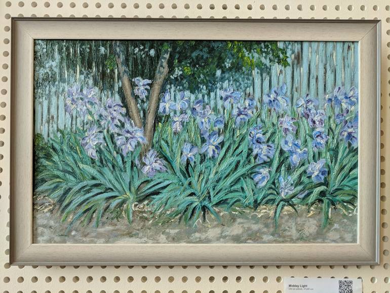 Original Figurative Floral Painting by Livia-Doina Stanciu