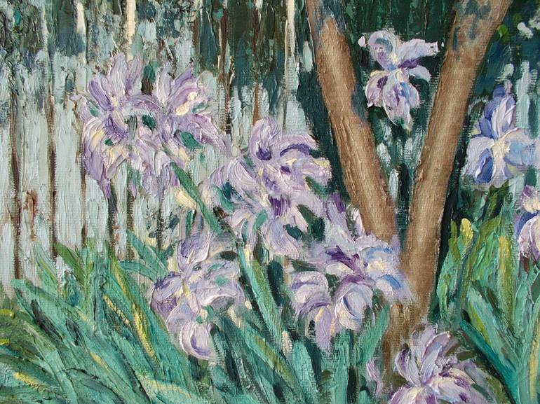 Original Impressionism Floral Painting by Livia-Doina Stanciu