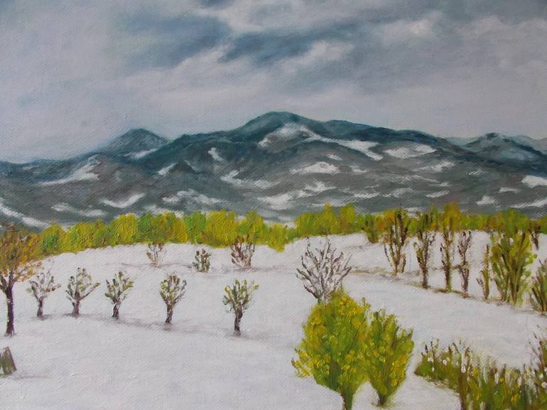 Original Landscape Painting by Livia-Doina Stanciu