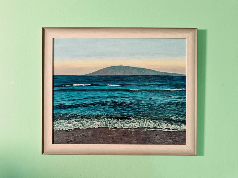 Original Contemporary Seascape Painting by Livia-Doina Stanciu