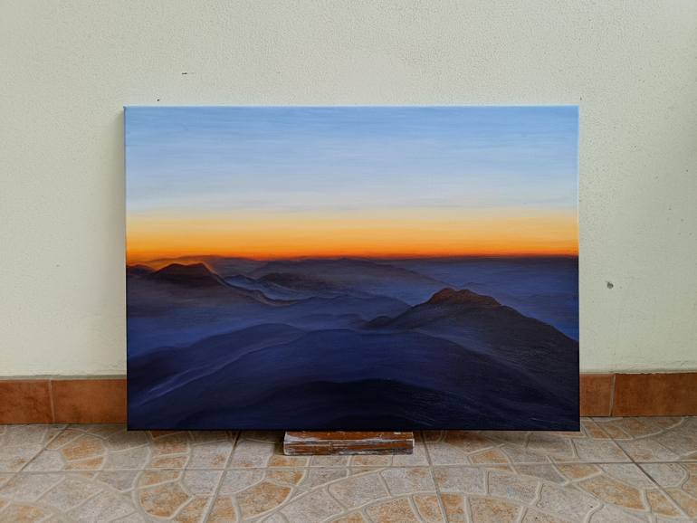 Original Contemporary Landscape Painting by Livia-Doina Stanciu