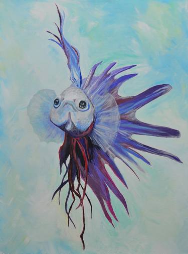Original Realism Fish Paintings by Kathleen McIntire