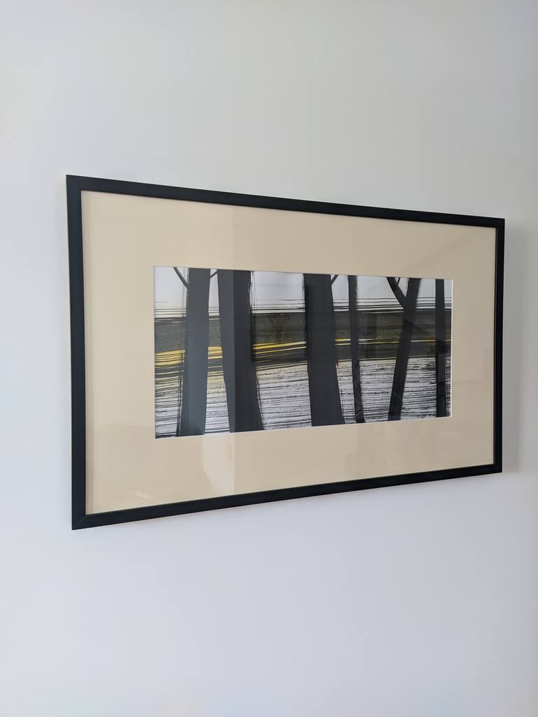 Original Abstract Botanic Drawing by Yaryna Shumska