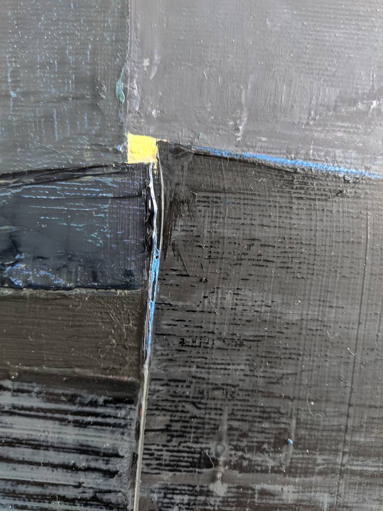 Original Abstract Expressionism Abstract Painting by Yaryna Shumska