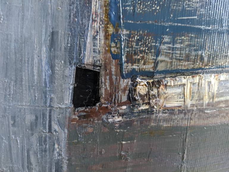 Original Abstract Expressionism Abstract Painting by Yaryna Shumska