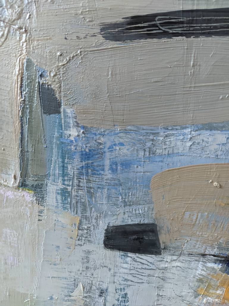 Original Abstract Expressionism Abstract Painting by Yaryna Shumska