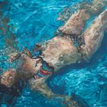 “Striped Bikini” by Luz Elena Caballero