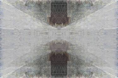 Print of Abstract Geometric Mixed Media by Vlad Khart