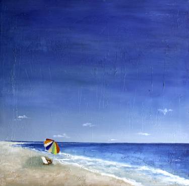 Print of Beach Paintings by Lorrie Tabar