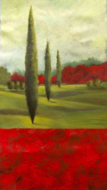 Original Modern Landscape Paintings by Lorrie Tabar