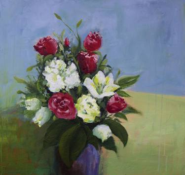 Original Impressionism Still Life Paintings by Lorrie Tabar