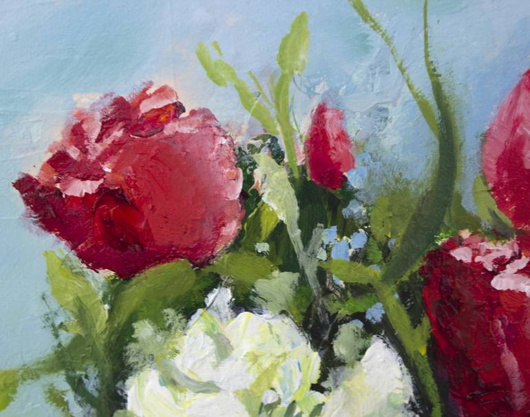 Original Impressionism Still Life Painting by Lorrie Tabar